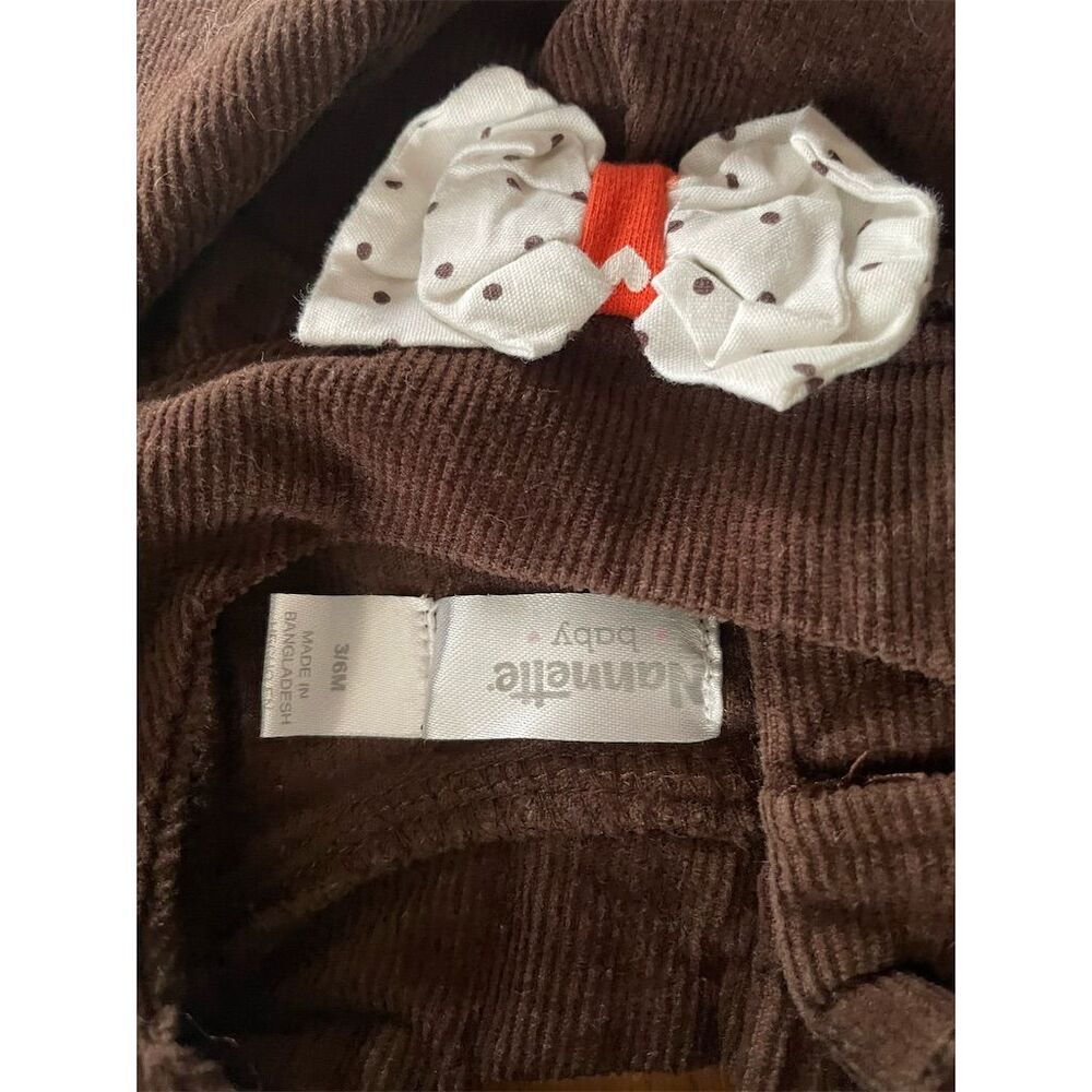 Nannette Baby Girls' Thanksgiving Dress 3-6m Twin Set - Picture 3 of 3